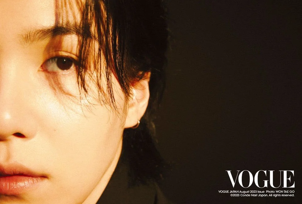 MAGAZINE] Vogue Japan featuring SUGA (August 2023 Issue) — US BTS ARMY